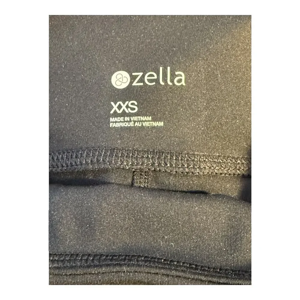 NWOT Zella Women's‎ High-Waisted Crop Leggings Black XS Yoga Running Activewear